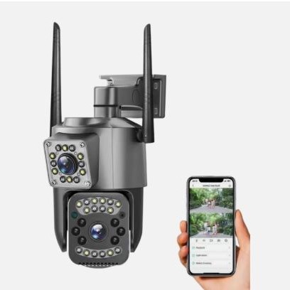 Wireless security camera for flexible surveillance